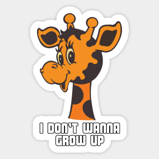 Toys R Us - I Don't Wanna Grow Up - Retro Design Sticker